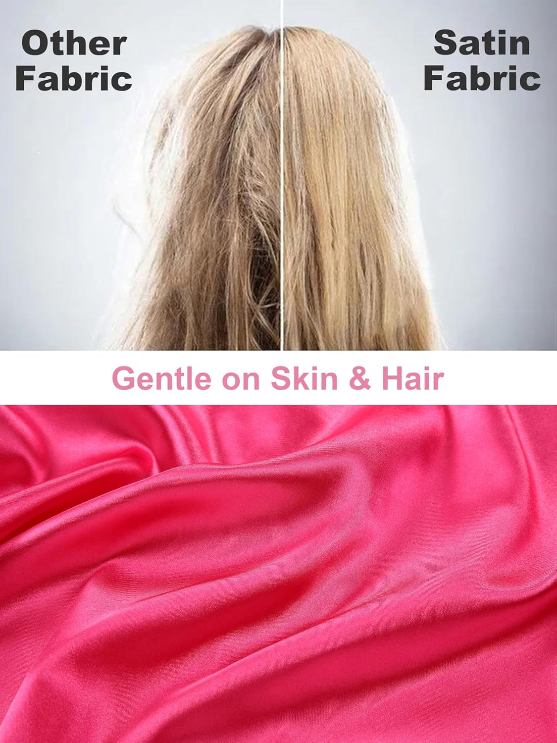 3 Piece Girls Silk Pajamas Set Soft Satin Pjs Sleepwear for Comfortable Nights