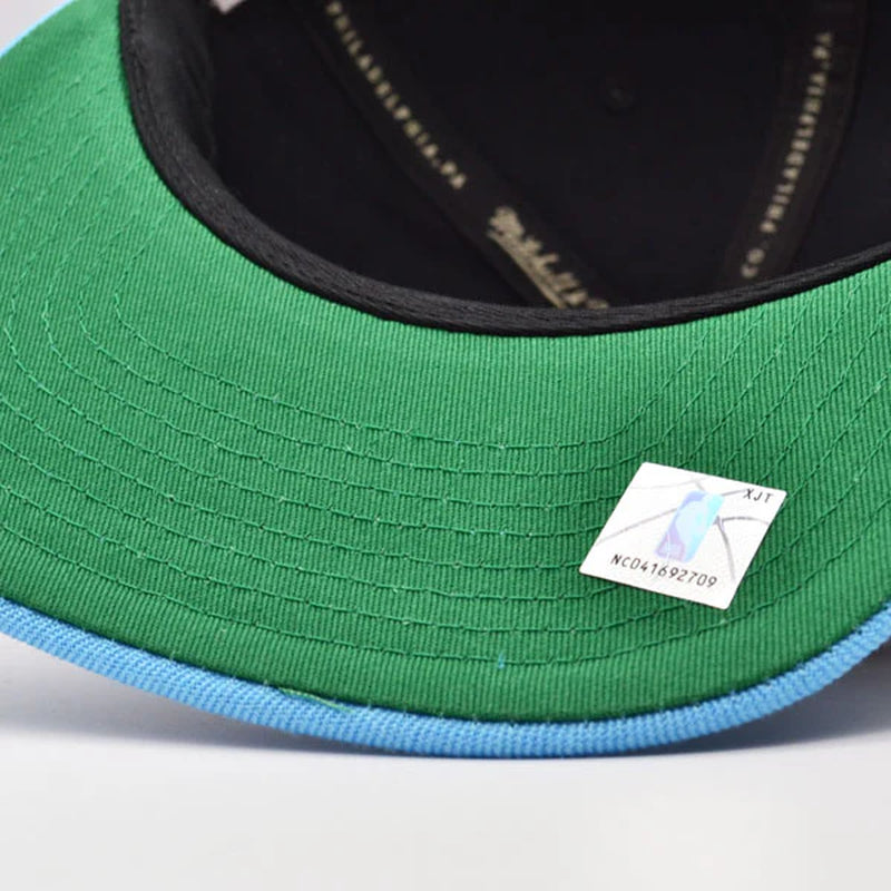 Los Angeles Lakers  TEAM SCRIPT 2Tone Snapback Hat - Black/Sky