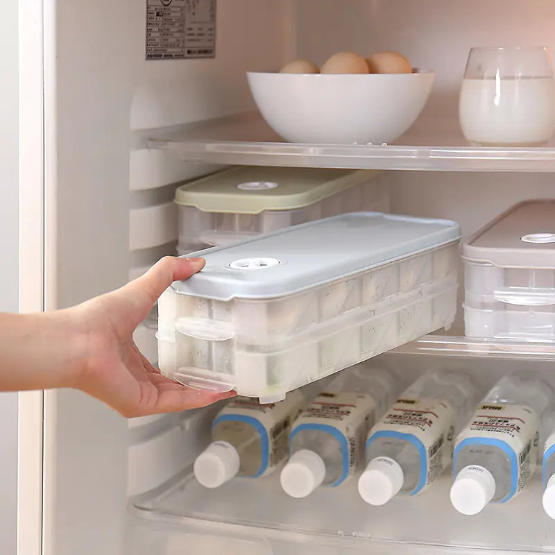 F317 Double and Triple Layer Dumpling Storage Box