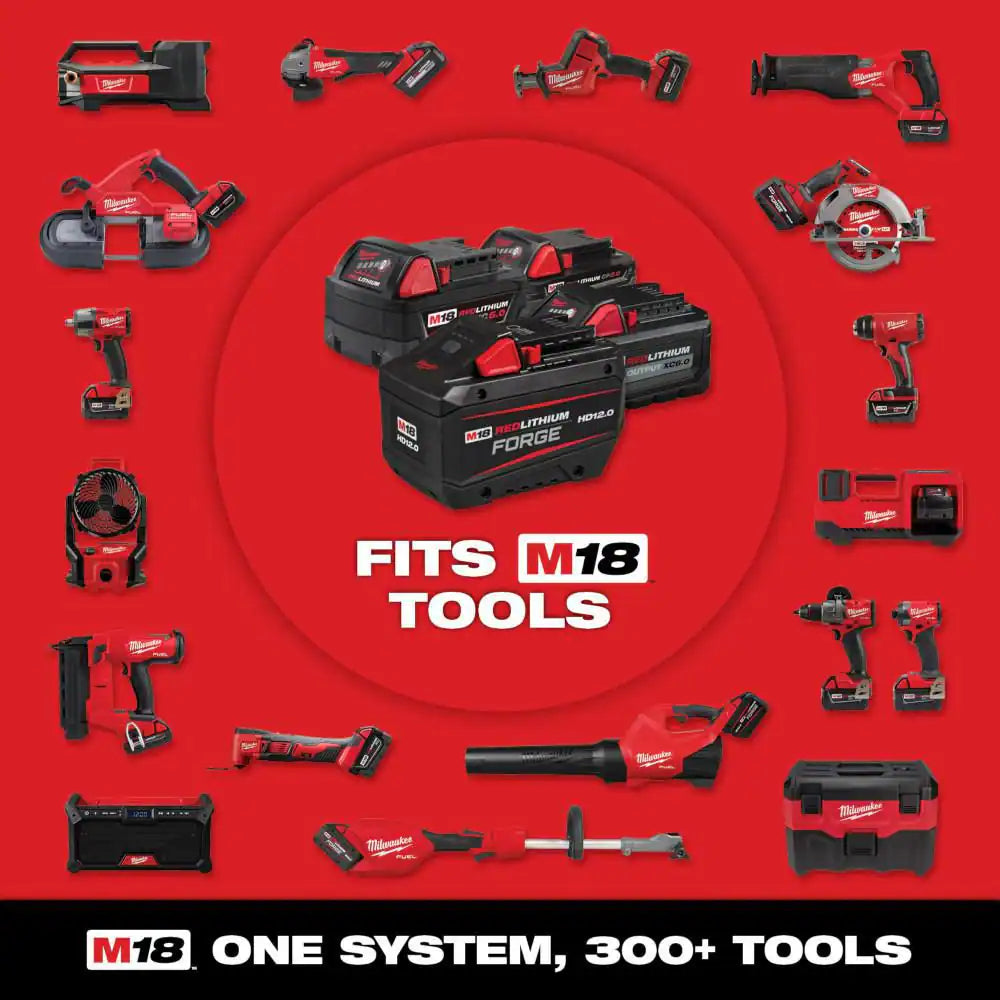 M18 Fuel 18-V Lithium-Ion Brushless Cordless 1/4 In. Hex Impact Driver Kit W/(3) 5.0 Ah Batteries, Charger & Hard Case