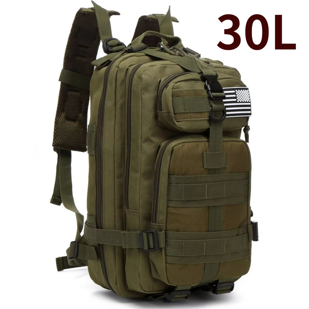 Ultimate 30L/50L 1000D Nylon Waterproof Tactical Backpack for Trekking, Fishing, and Hunting - Perfect for Outdoor Adventures!