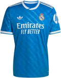 Elevate Your Game with the Real Madrid 25/26 Men's Third Jersey in Blue Bird