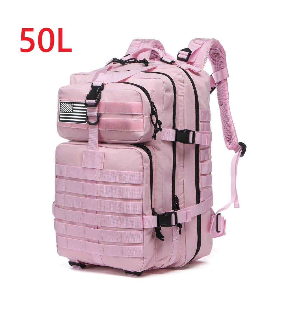 Ultimate 30L/50L 1000D Nylon Waterproof Tactical Backpack for Trekking, Fishing, and Hunting - Perfect for Outdoor Adventures!